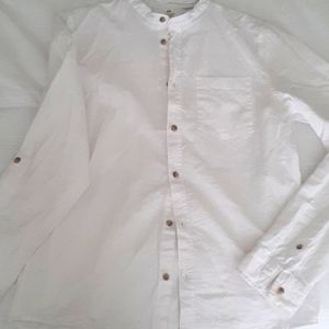 H&M Boys Linen button up shirt